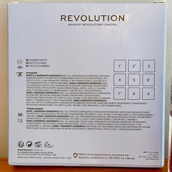 Makeup Revolution x Friends Phoebe Eyeshadow Pallette and Lip Gloss - Picture 4 of 13